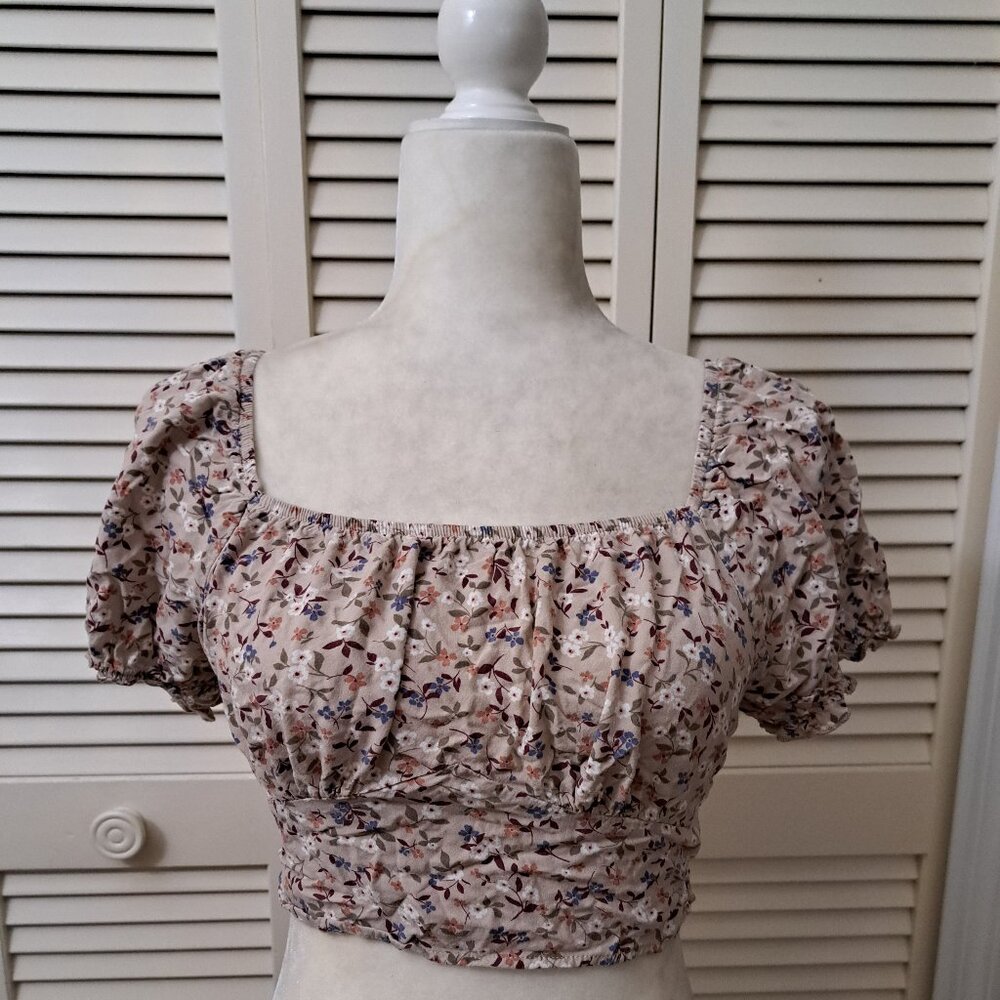 Floral Crop Top
